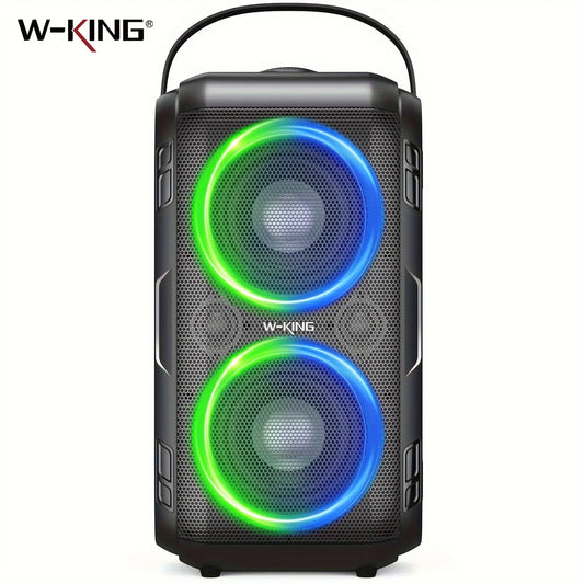 W-King 80W RMS Party Bluetooth Speaker Boombox Outdoor
