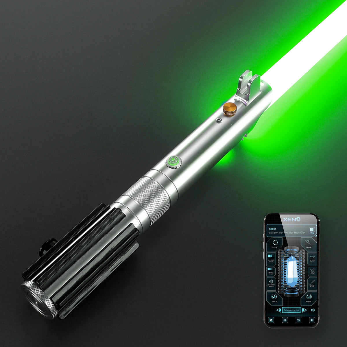 Damiensaber Anakin Luke Skywalker Smooth Swing Motion Control Lightsaber