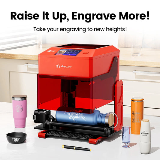 AlgoLaser PIXI Laser Engraver Portable 3 To 10W Power With 3.5 Inch Touch