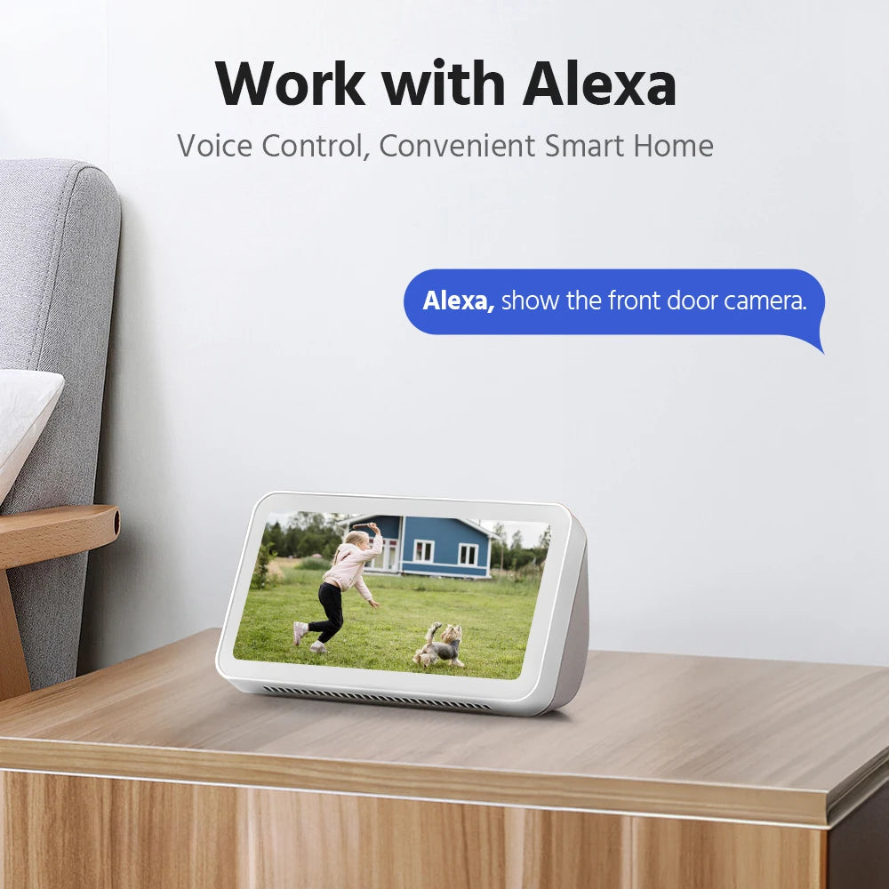 Annke 4CH Wireless Battery Security Camera With Auto Tracking