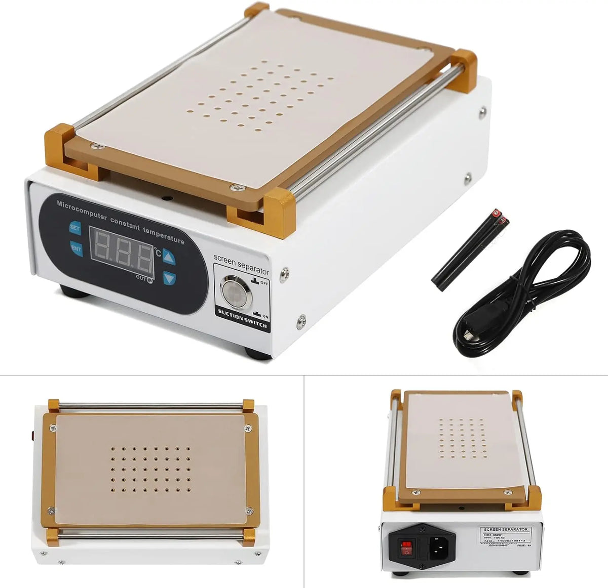 LCD Screen Separator Machine With Built In Vacuum Pump