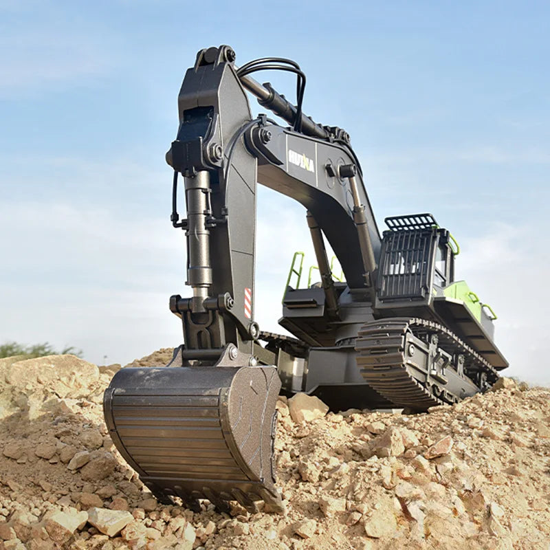 Huina RC Excavator Remote Control Construction Digger Toy