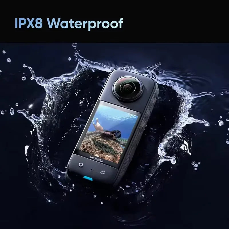 Insta360 X5 8K 30fps 360 Video Camera With Replaceable Lenses