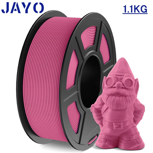 JAYO 1100G 3D High Speed Matte PETG Filament 1.75mm 30mm/s - 600mm/s Print Range High Flow Speedy PETG 3D Printer Filament