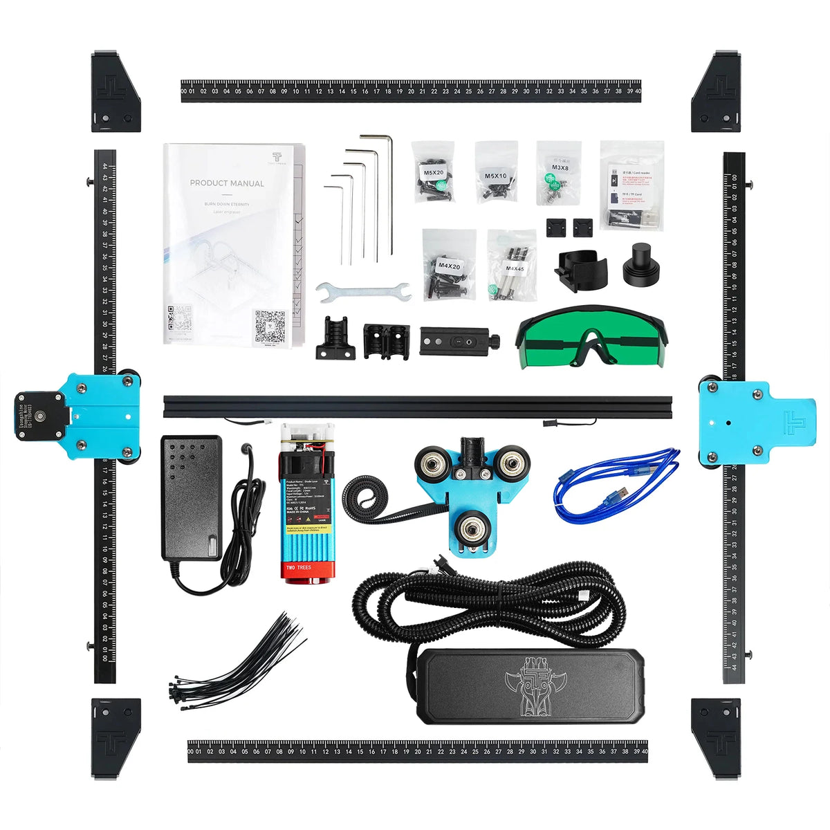 TwoTrees TTS-55Pro 40W WiFi Laser Engraver CNC Cutting Machine