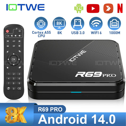 XGODY R69Pro AndroidTV Media Box 4GB RAM 128GB ROM