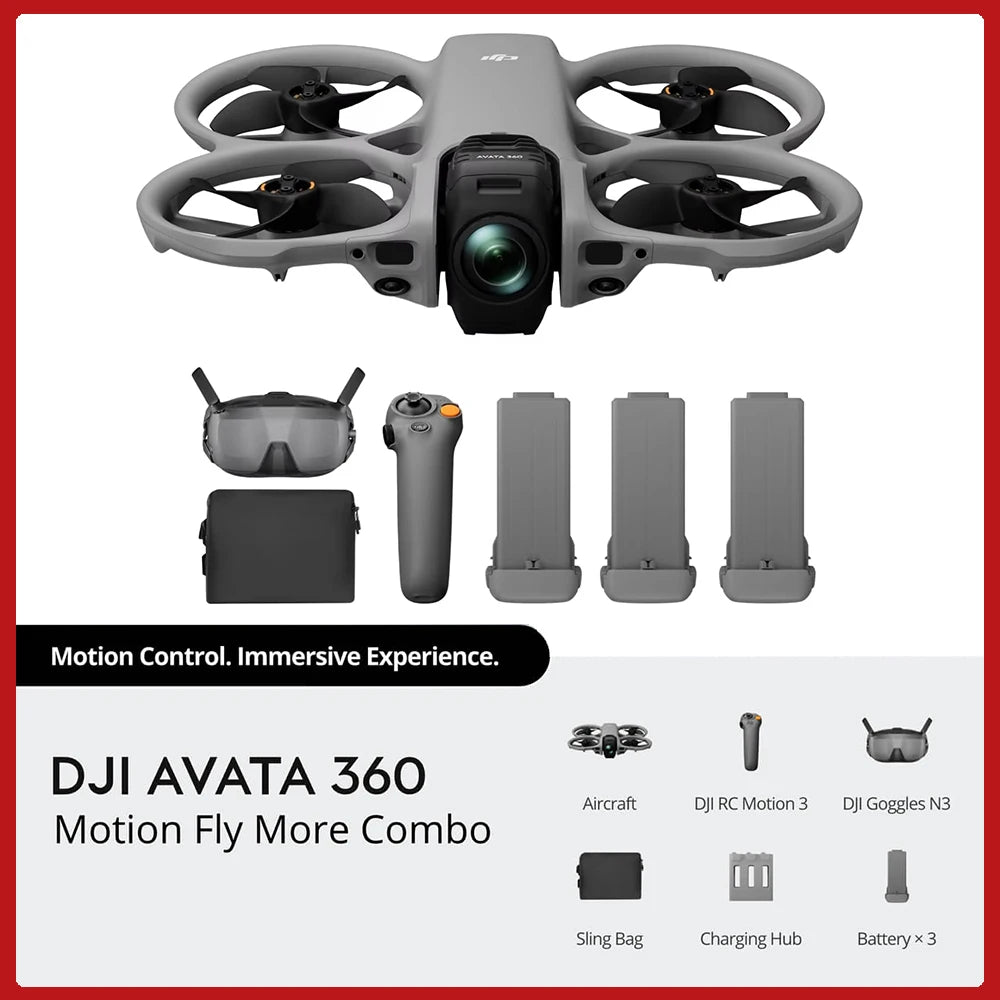 DJI Avata 360 8K 360 Camera Drone For Professional Videography
