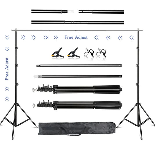 SH Studio Backdrop Stand Telescopic With Carry Bag