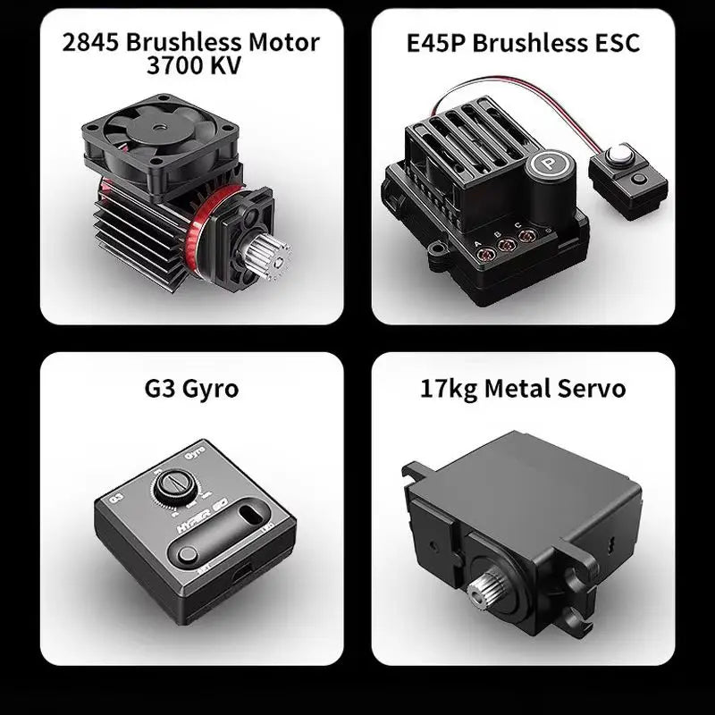 HYPER GO RC MJX 14304 14303 14302 14301 High Speed Drift Car  With Gyroscope - Electric Toy for Kids Volkswagen Racing Gift