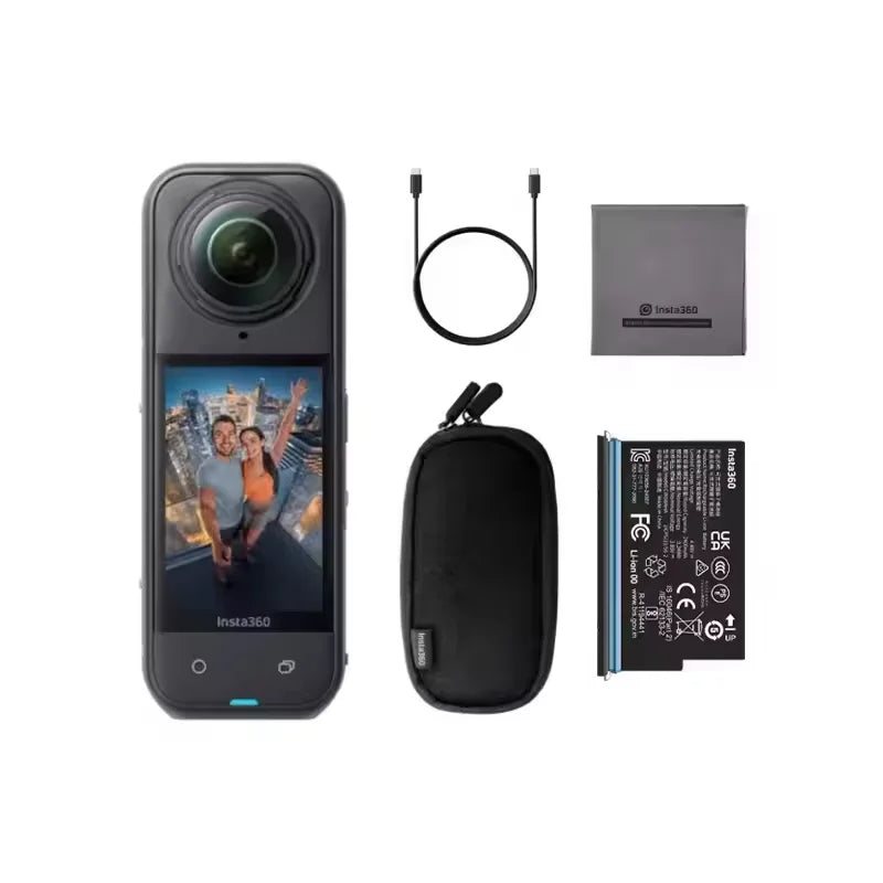 Insta360 X5 8K 30fps 360 Video Camera With Replaceable Lenses