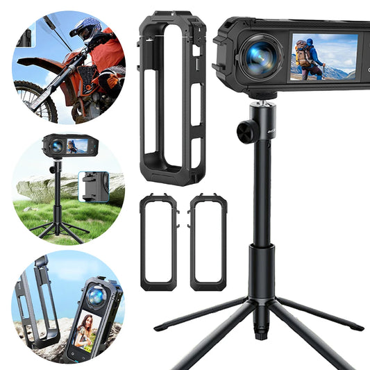 ALLOYSEED PC Protective Frame for Insta360 X5 Expansion Bracket