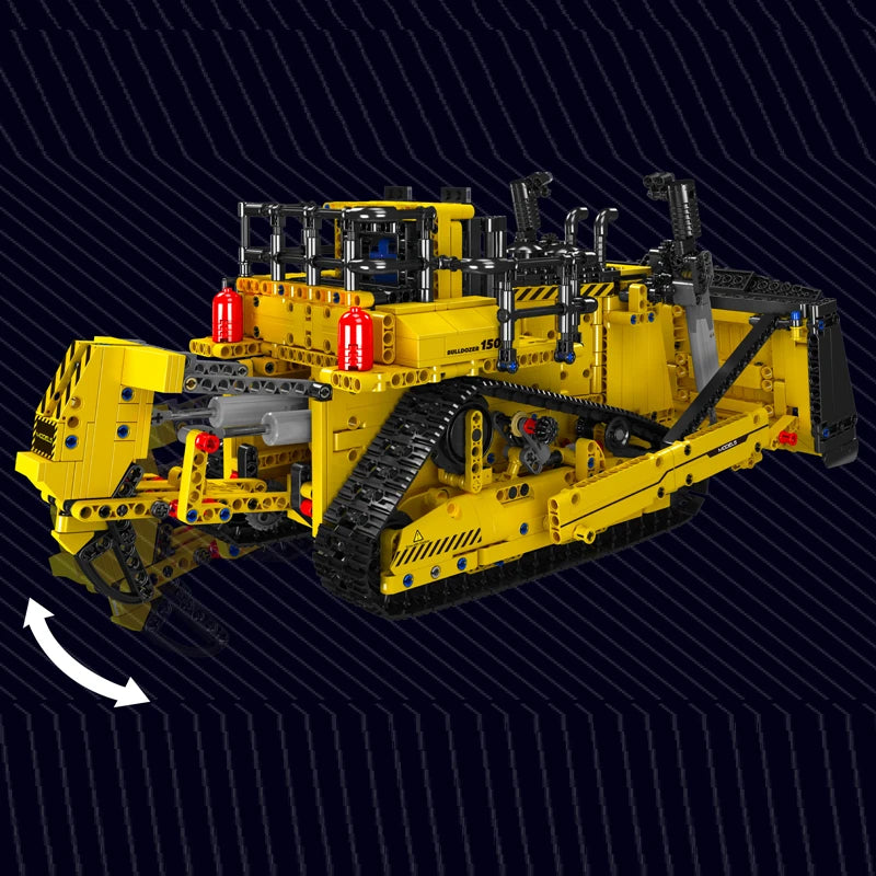 Mould King D11 Bulldozer App RC Building Block Construction Set