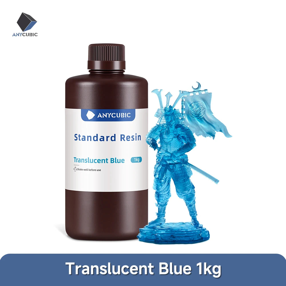 Anycubic 405nm UV Photopolymer Resin for LCD 3D Printers