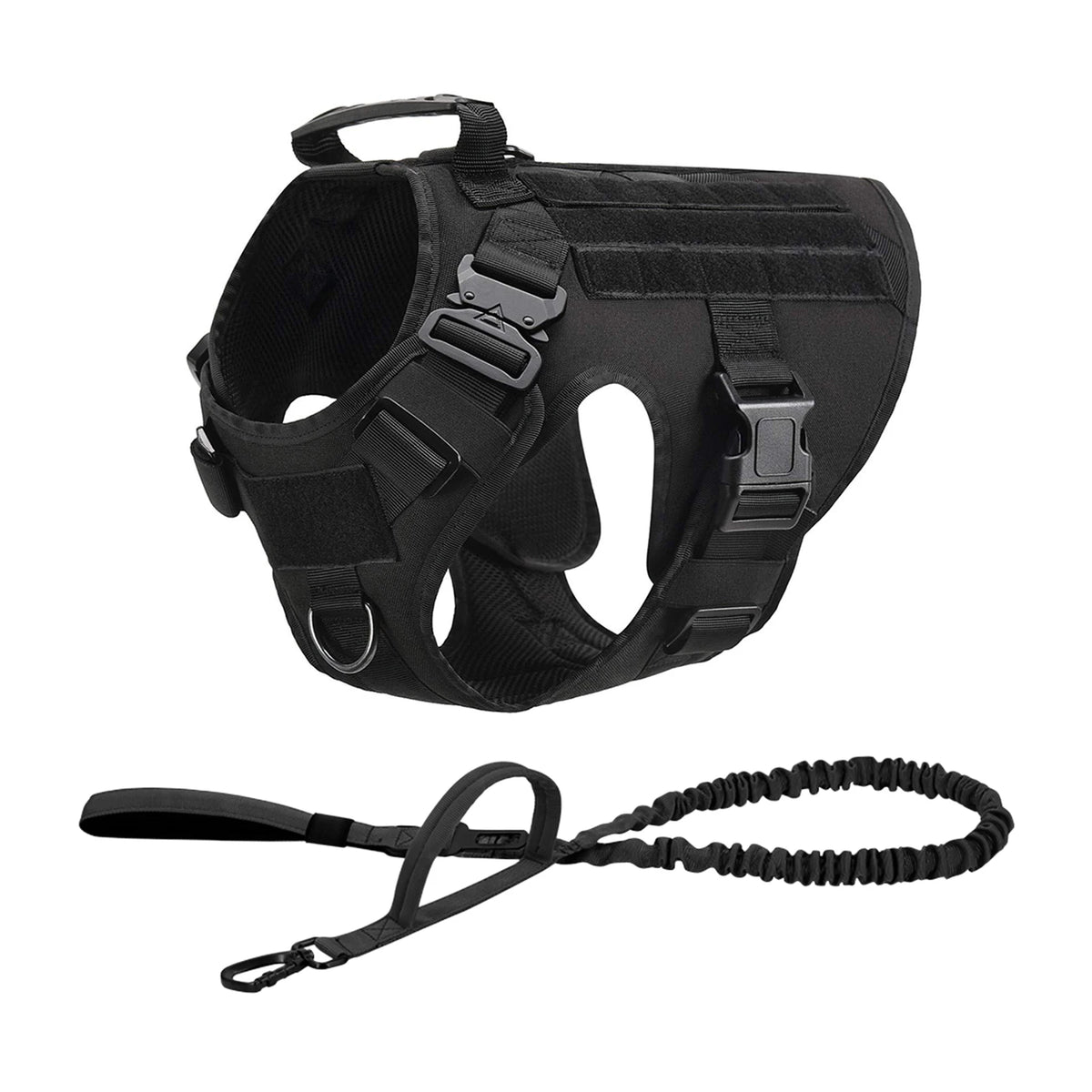 Petavel Tactical Padded Dog Harness With Quick Release Buckle