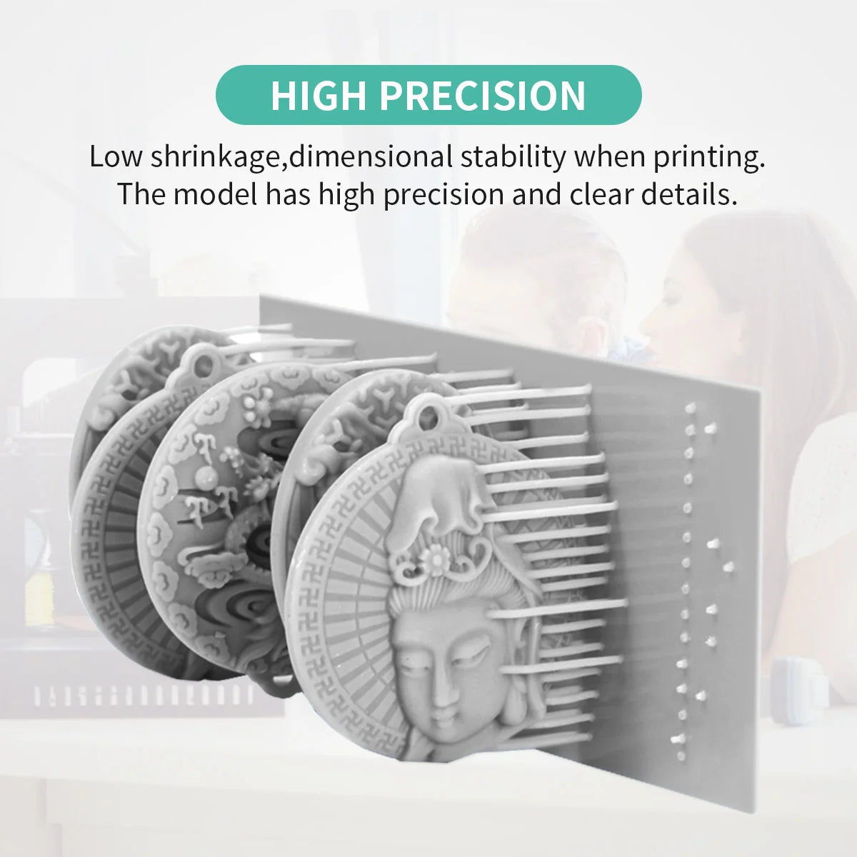 JAYO High Precision UV Photopolymer Resin for LCD 3D Printers