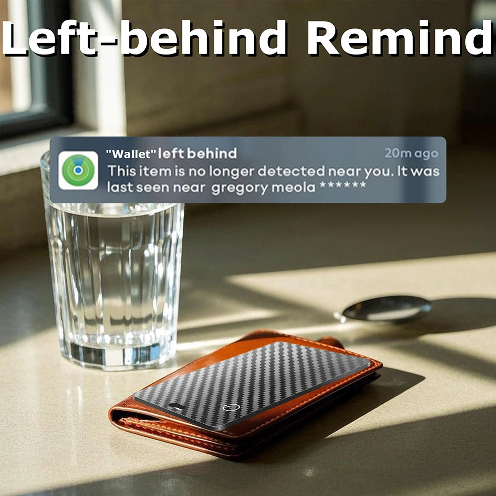 FM-23 Smart Track Card Wallet Tracker for Apple Find My