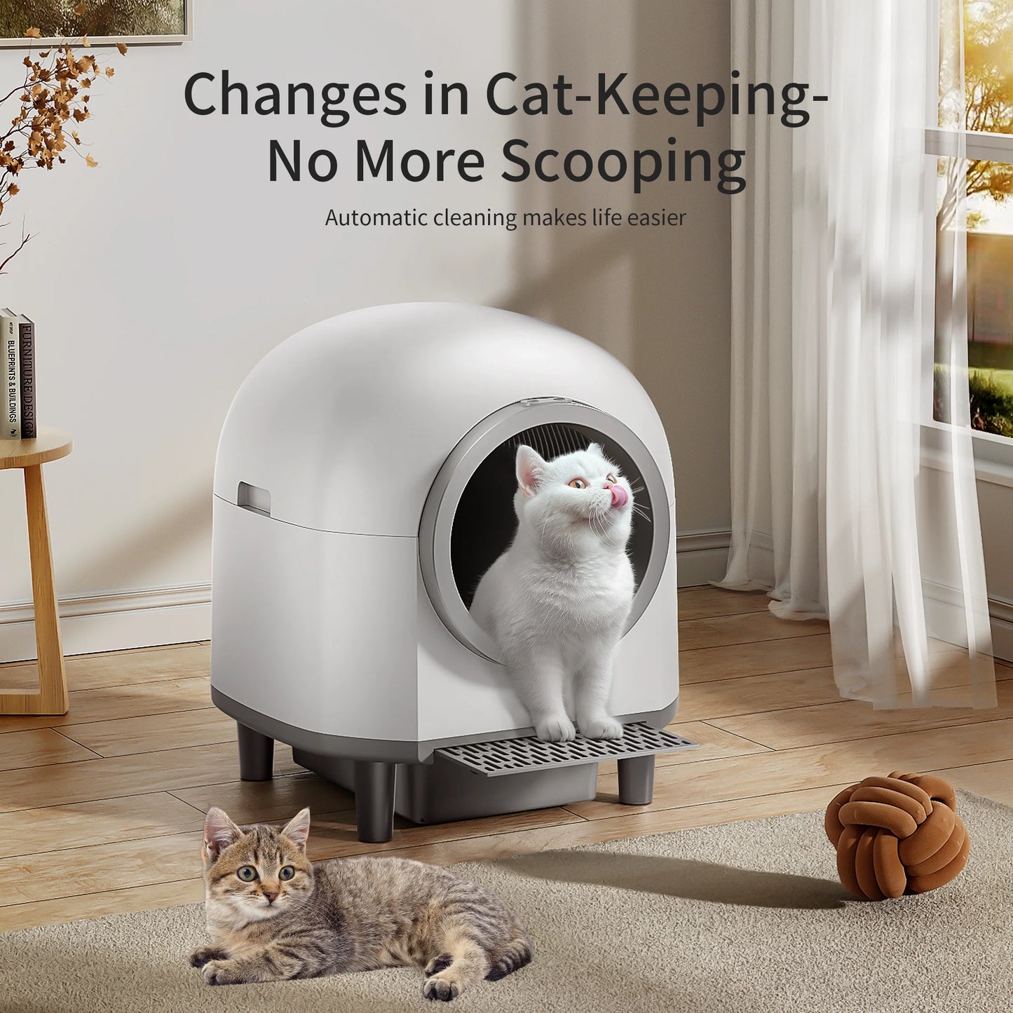REDSASA OMCPET Automatic Self Cleaning Smart Cat Litter Box App