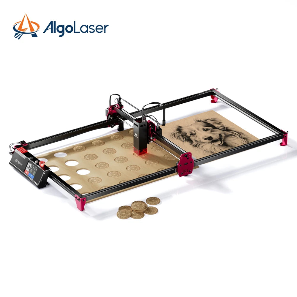 AlgoLaserCNC CNC Laser Cutter Engraver With WiFi And Offline PWM
