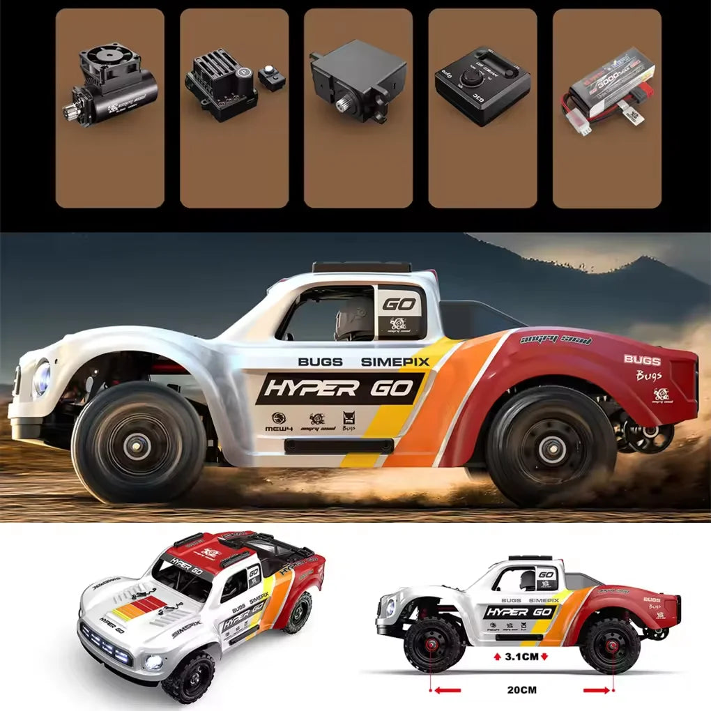 MJX Hyper Go Brushless 4WD RC Short Course Racing Truck