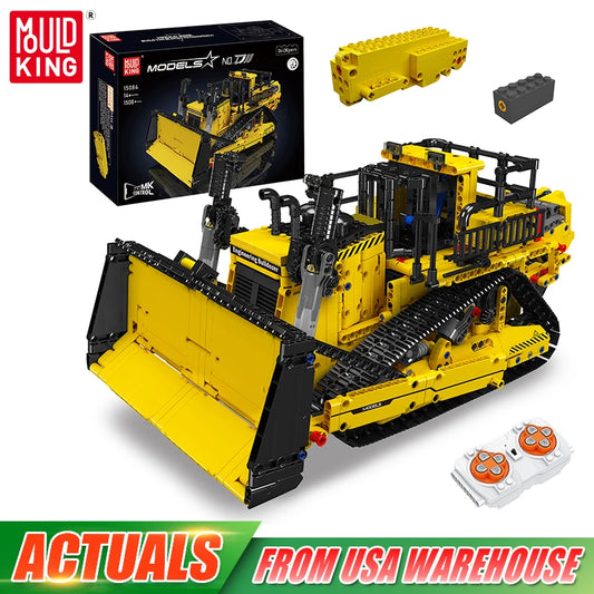 Mould King D11 Bulldozer App RC Building Block Construction Set
