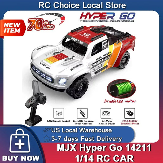 MJX Hyper Go Brushless 4WD RC Short Course Racing Truck