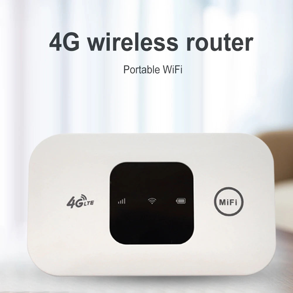 4G Pocket WiFi Router 150Mbps Mobile Hotspot SIM Slot
