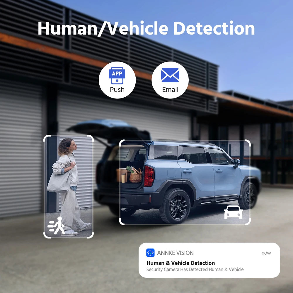 Annke 8MP Panoramic Security Camera With AI Detection And IP67