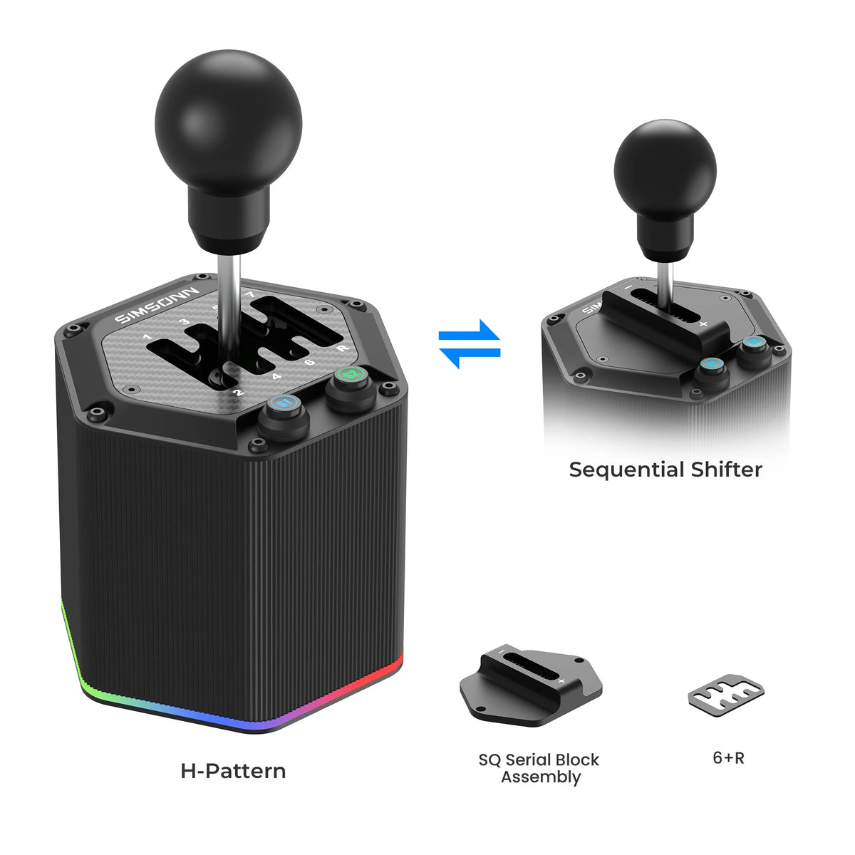 Simsonn HS Pro Dual Mode Simulation Racing Shifter