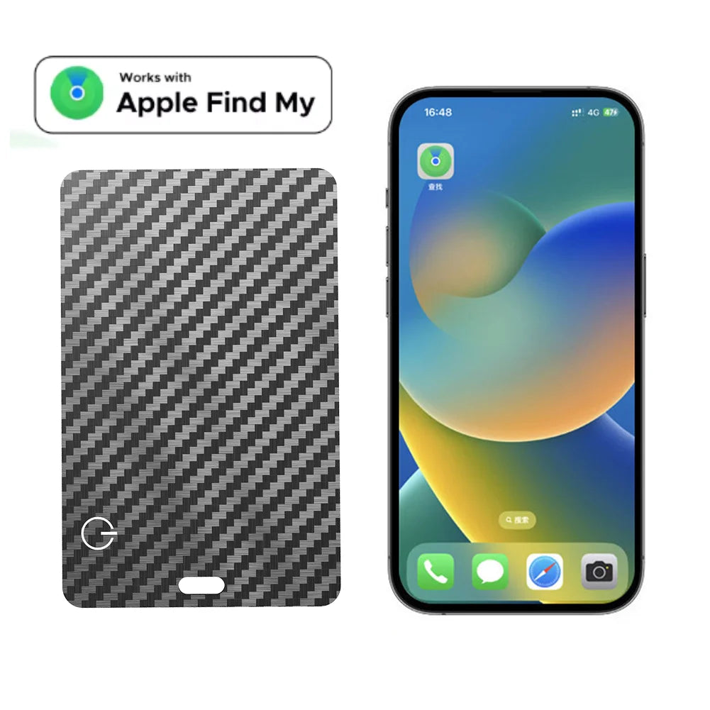FM-23 Smart Track Card Wallet Tracker for Apple Find My