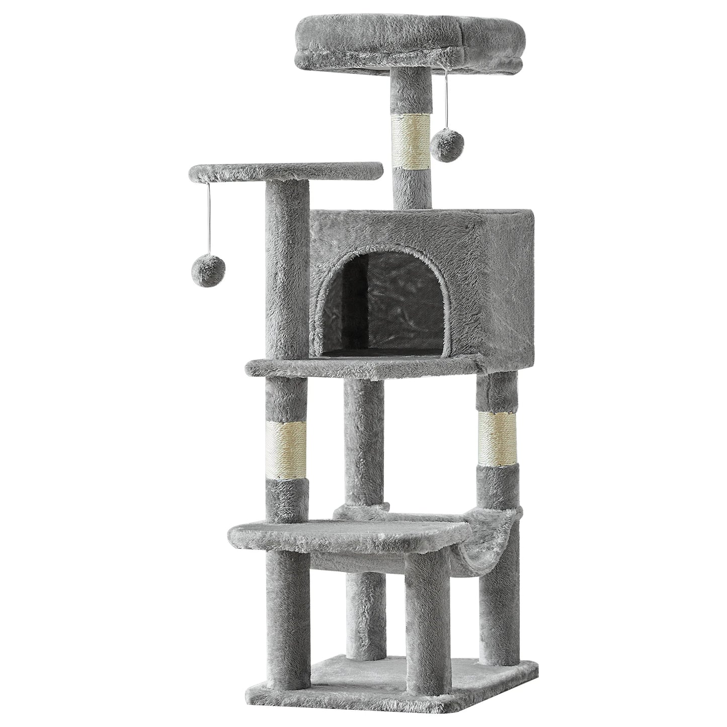 JHK Cat Tree for Indoor Cats with Multi Level Scratching