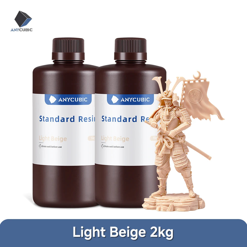 Anycubic 405nm UV Photopolymer Resin for LCD 3D Printers