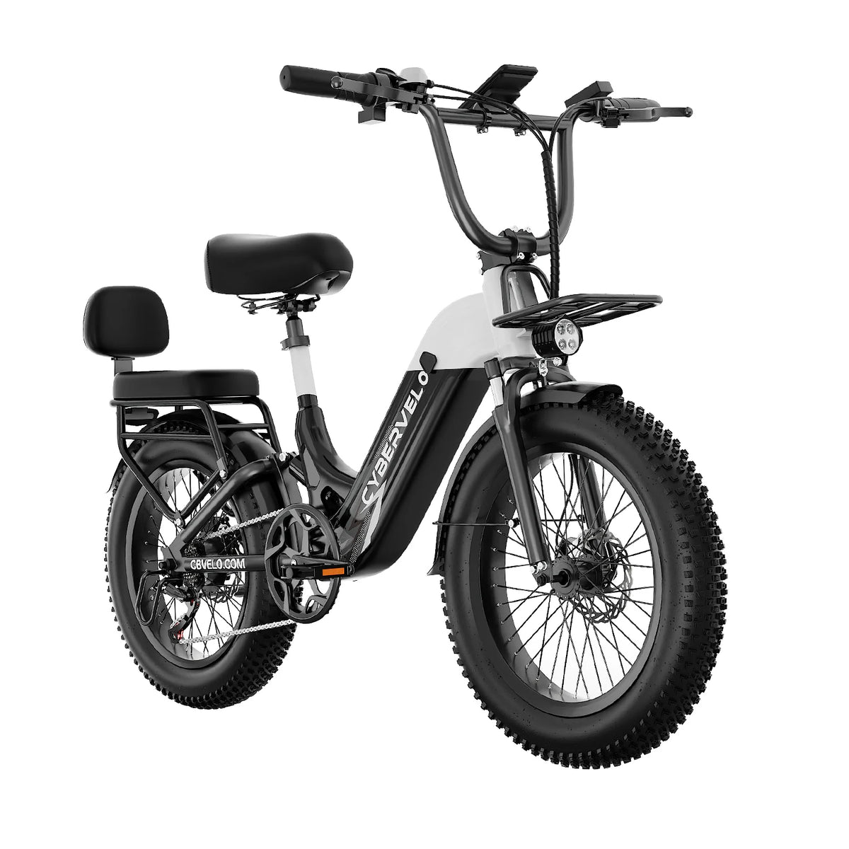 CyberVelo Step Thru Electric Bike 1500W 20Ah Battery Commuter