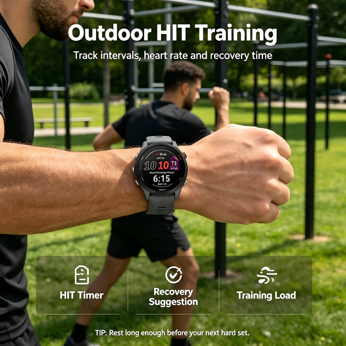 Garmin Forerunner 255 Multisport GPS Smartwatch With Health Tracking