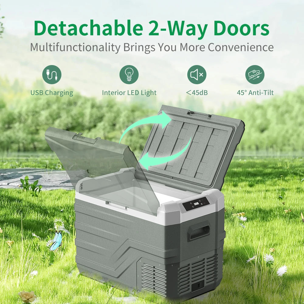 Alpicool Compressor Car Refrigerator Portable Fridge Freezer For Travel